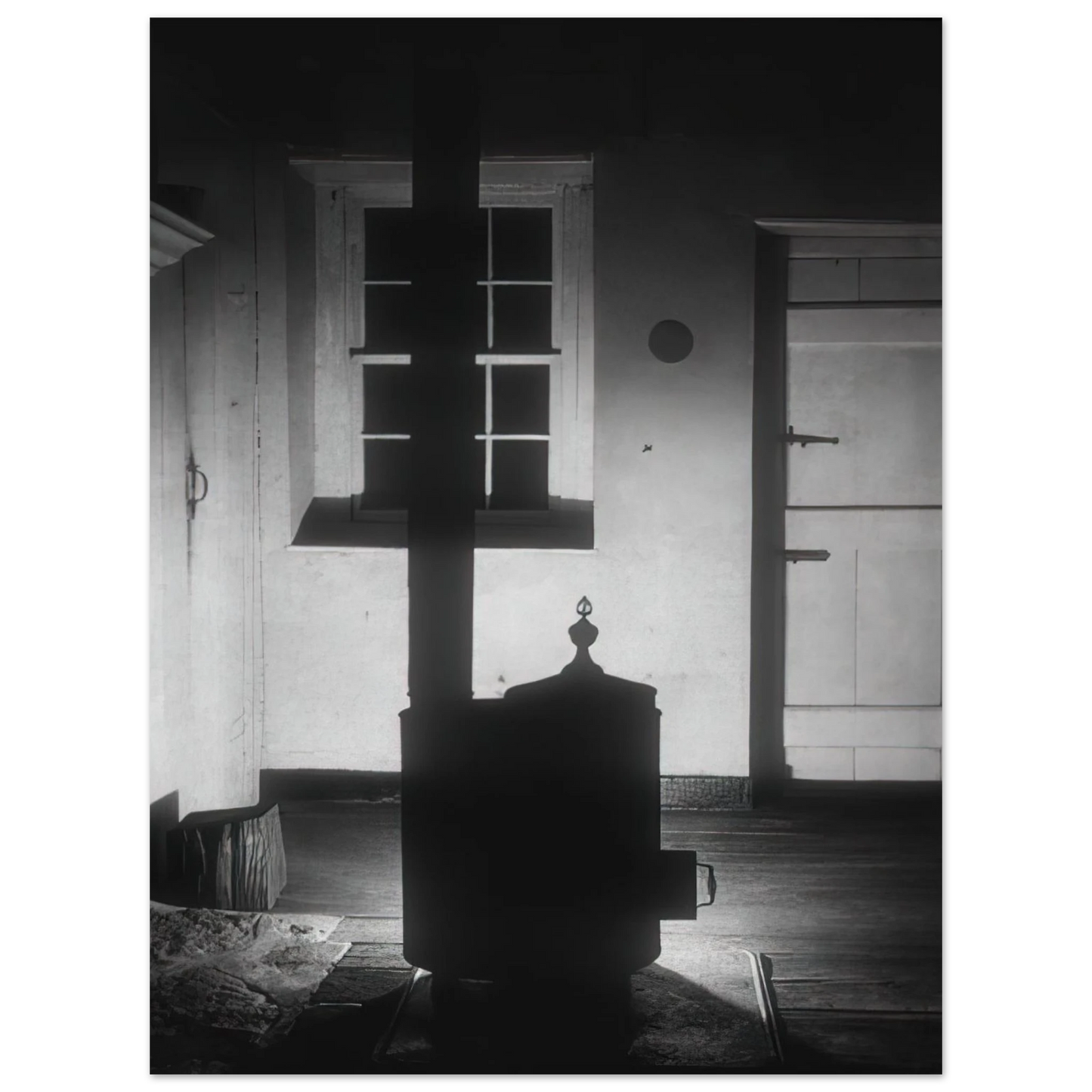 Charles Sheeler - Doylestown House—The Stove - 1917 Fine Art Poster - Default Title
