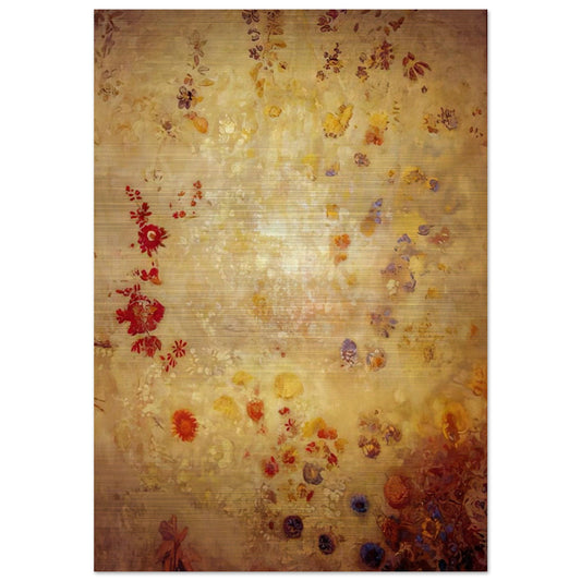DECORATIVE PANEL 1 - Odilon Redon Brushed Aluminum Print - 70x100 cm / 28x40 inches | Odilon Redon Aluminum Print | Odilon Redon Prints