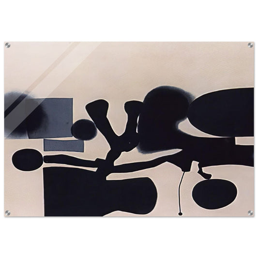 HARMONY OF OPPOSITES 1986 - Victor Pasmore Acrylic Print - 70x100 cm / 28x40″ inches | Victor Pasmore Wall Art | Victor Pasmore Prints