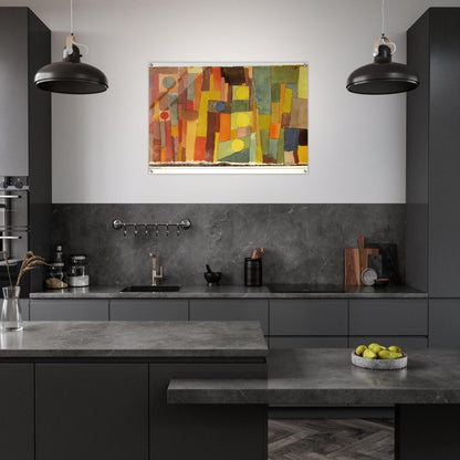 IN THE STYLE OF KAIROUAN 1914 - Paul Klee Acrylic Print - 70x100 cm / 28x40″ inches