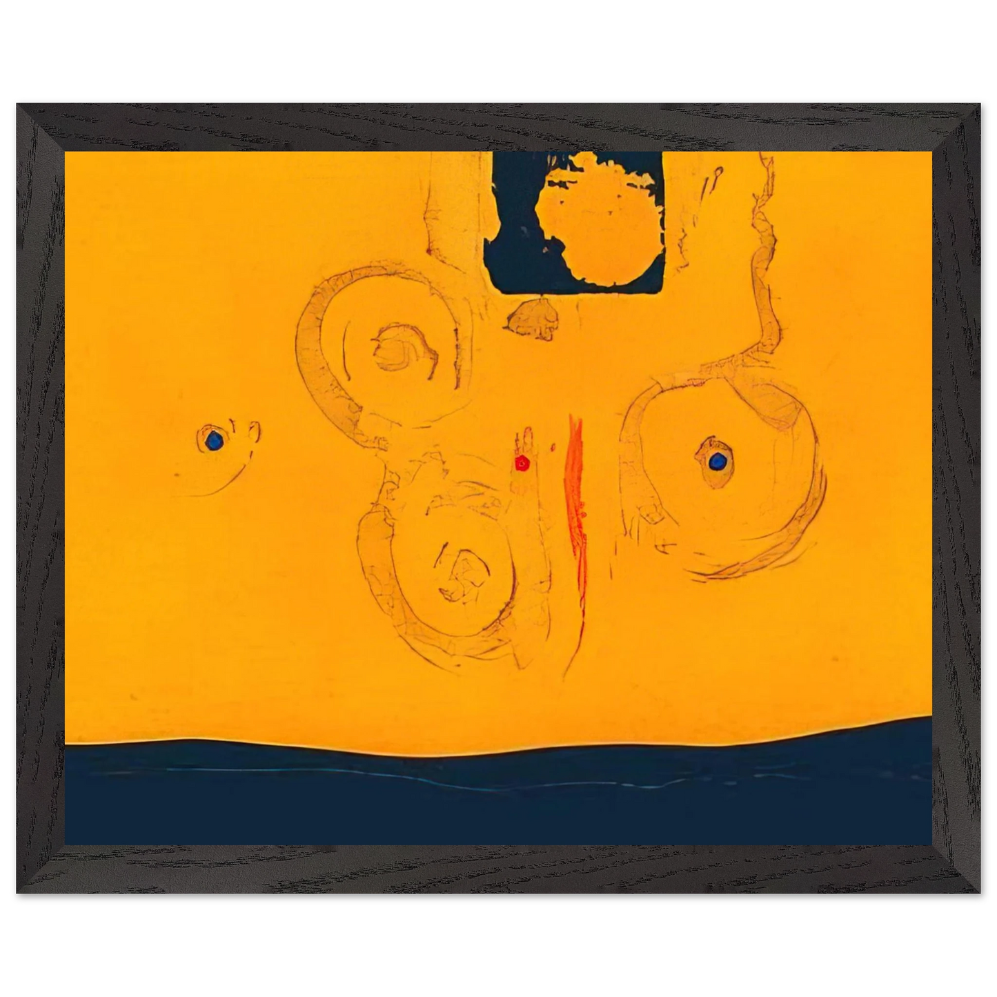Helen Frankenthaler - Plaza Real - 1988 Wall art - 60x80 cm / 24x32 inches - Fine Art Poster - -
