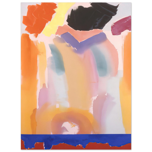 Ronnie Landfield - Orange Jangles - 1969 Fine Art Poster - Default Title