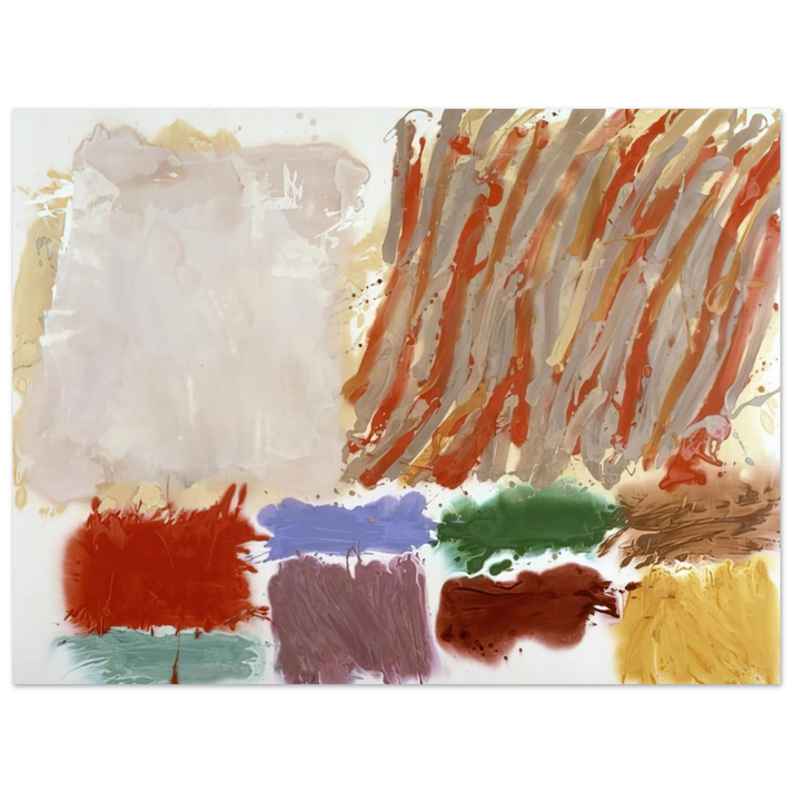 Albert Irvin - Orlando - 1980  75x100 cm / 30x40inches Fine Art Poster