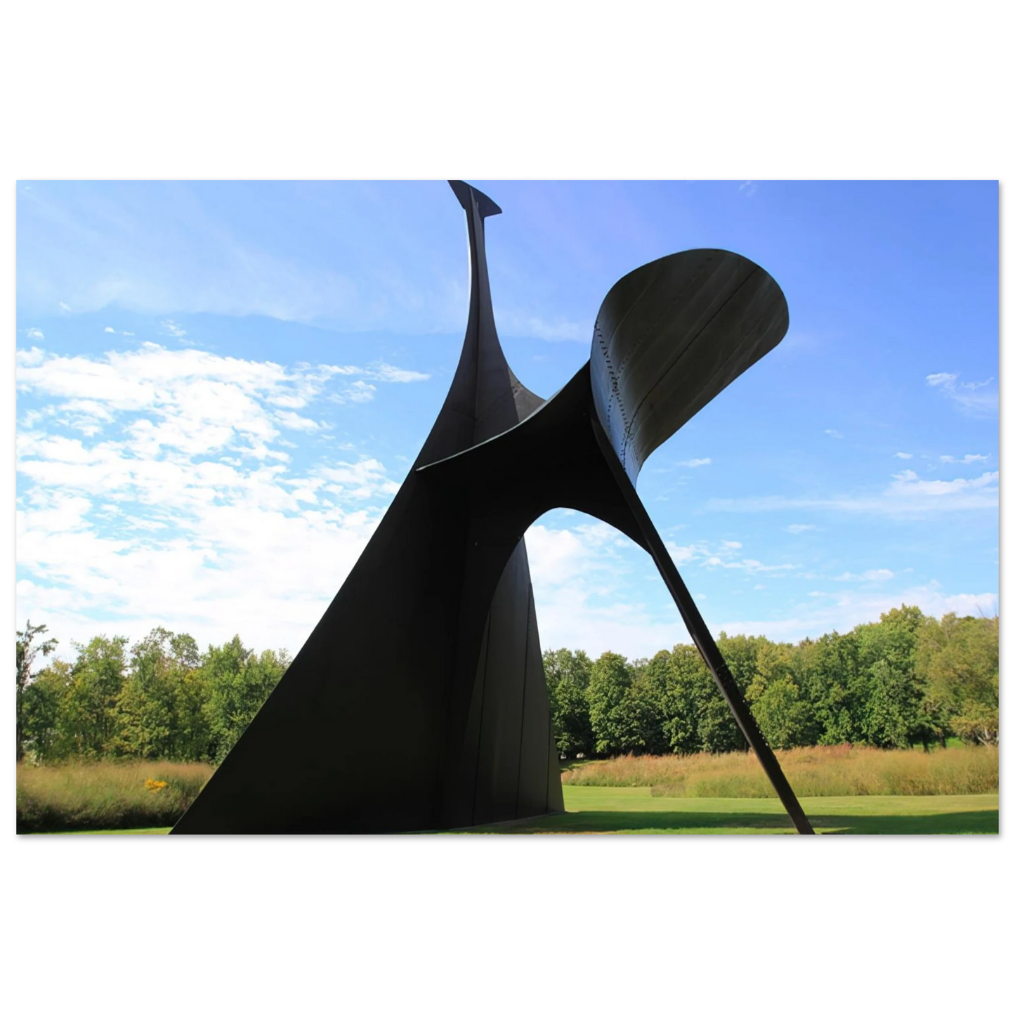 Alexander Calder - THE ARCH 1975 Fine Art Poster - 40x60 cm / 16x24 inches
