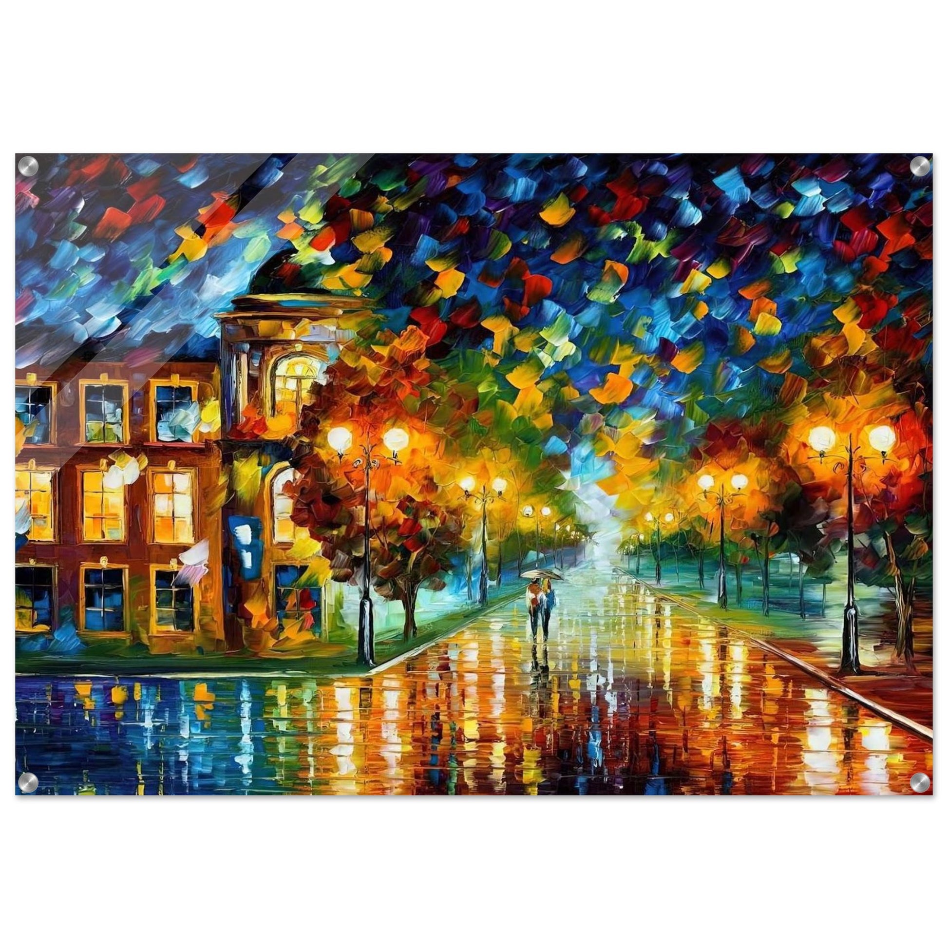 Leonid Afremov - Leonid Afremov Acrylic Print - 70x100 cm / 28x40″ inches | Leonid Afremov Wall Art | Leonid Afremov Prints