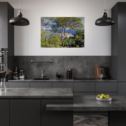 Bordighera - claude monet Acrylic Print - 70x100 cm / 28x40″ inches