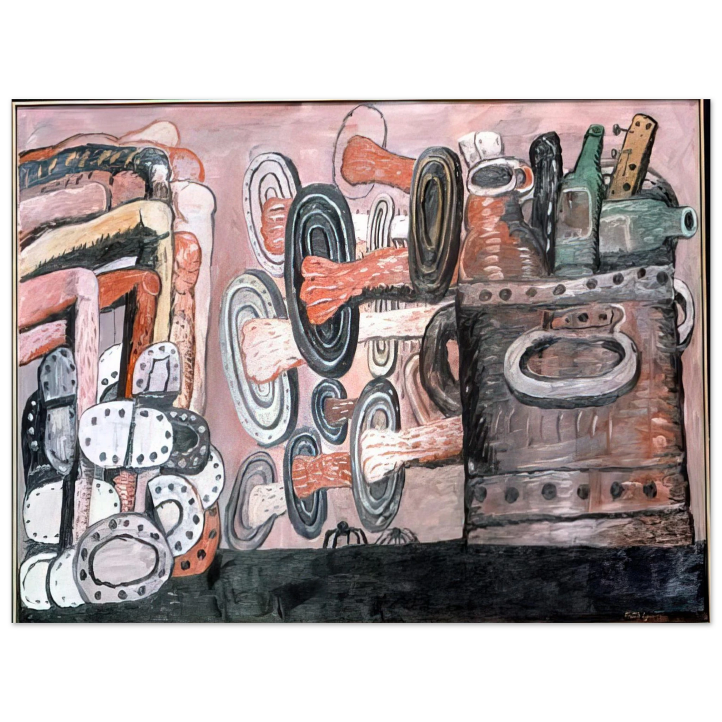 Philip Guston - THE STREET 1977 Fine Art Poster - Default Title