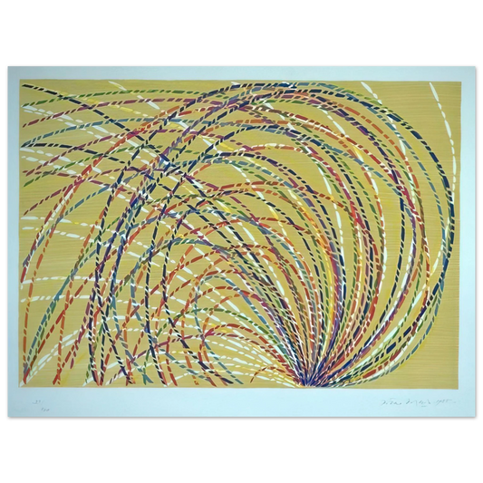 Piero Dorazio - Aurora - 1985 Fine Art Poster - Default Title
