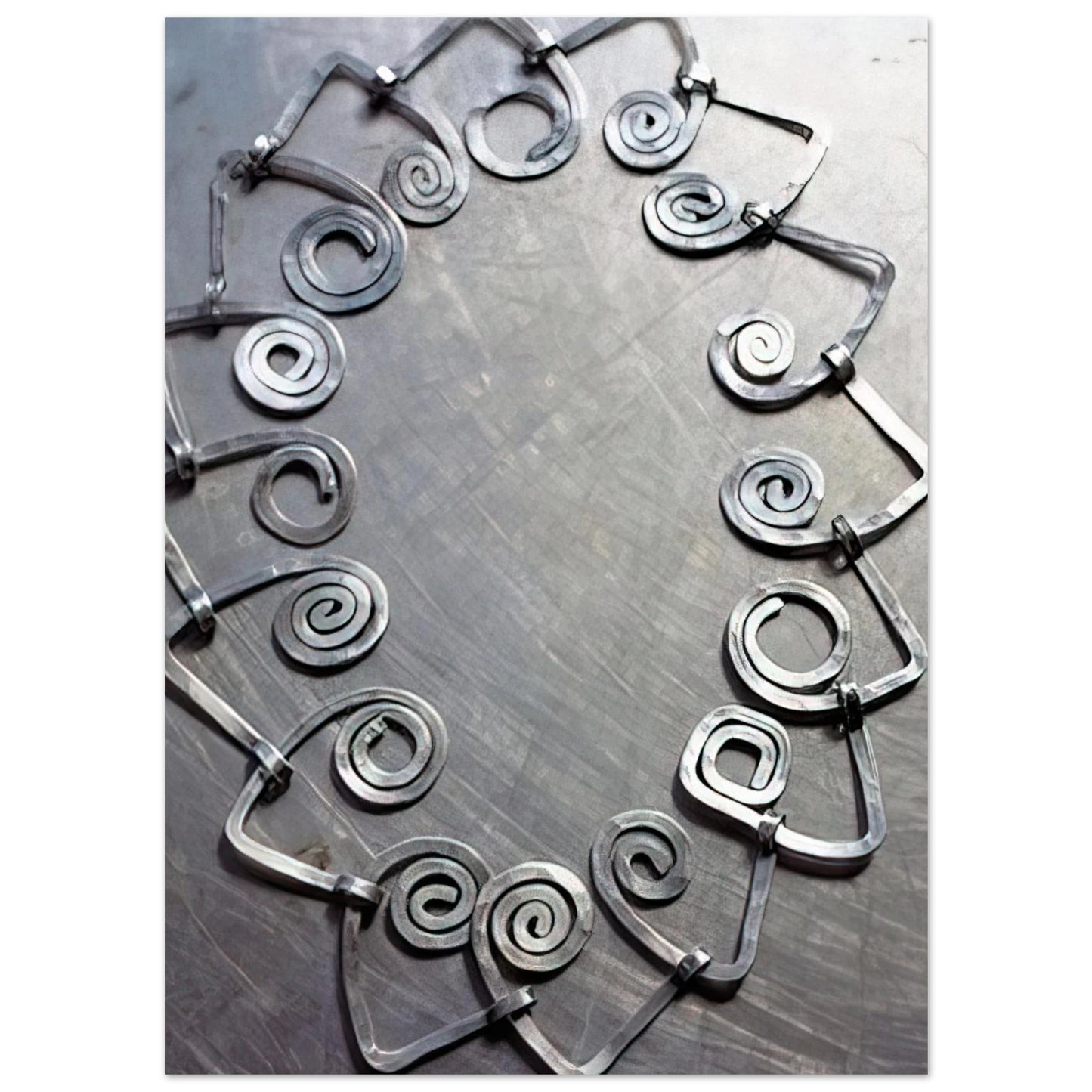 Alexander Calder - NECKLACE 1930 Fine Art Poster - 75x100 cm / 30x40 inches
