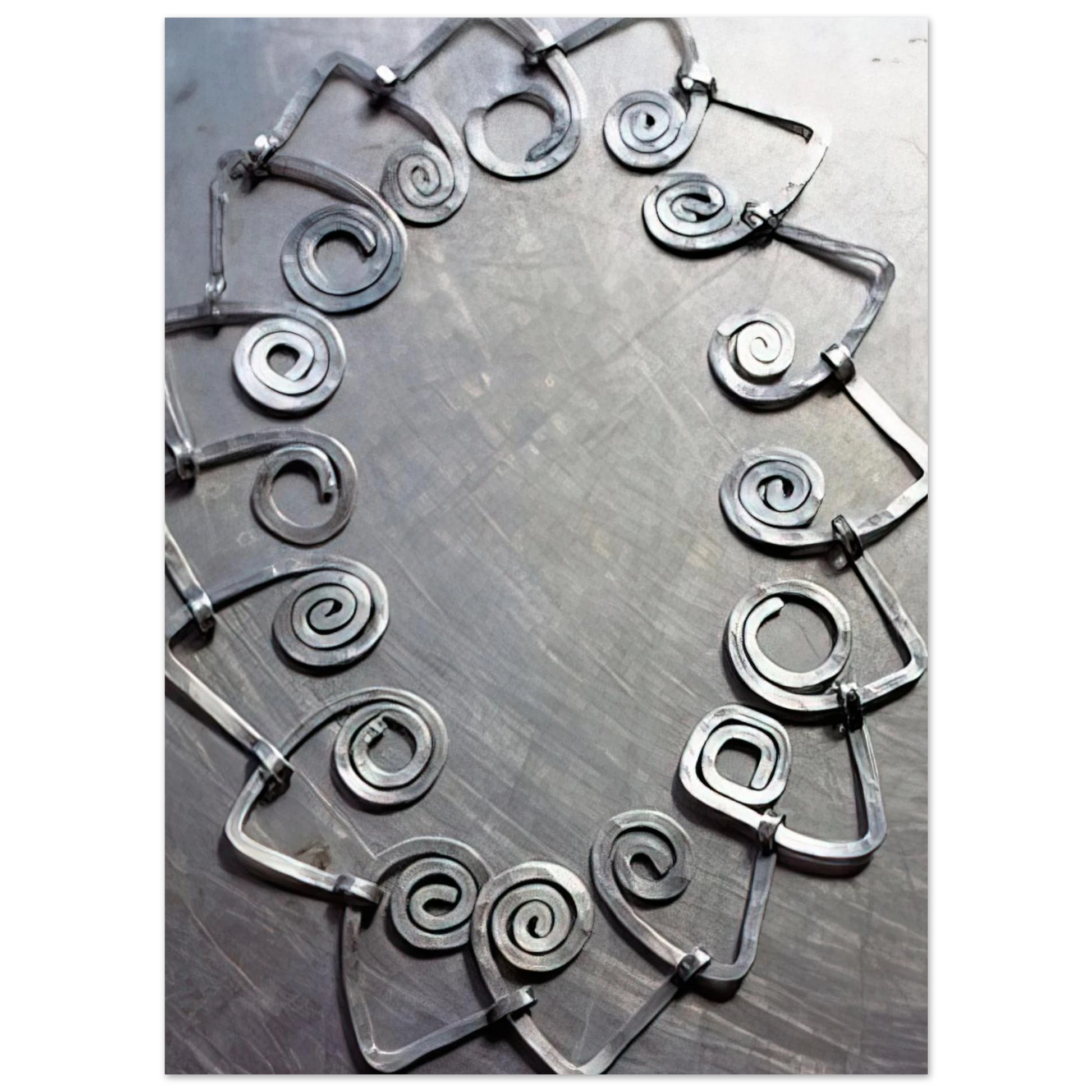 Alexander Calder - NECKLACE 1930 Fine Art Poster - 75x100 cm / 30x40 inches