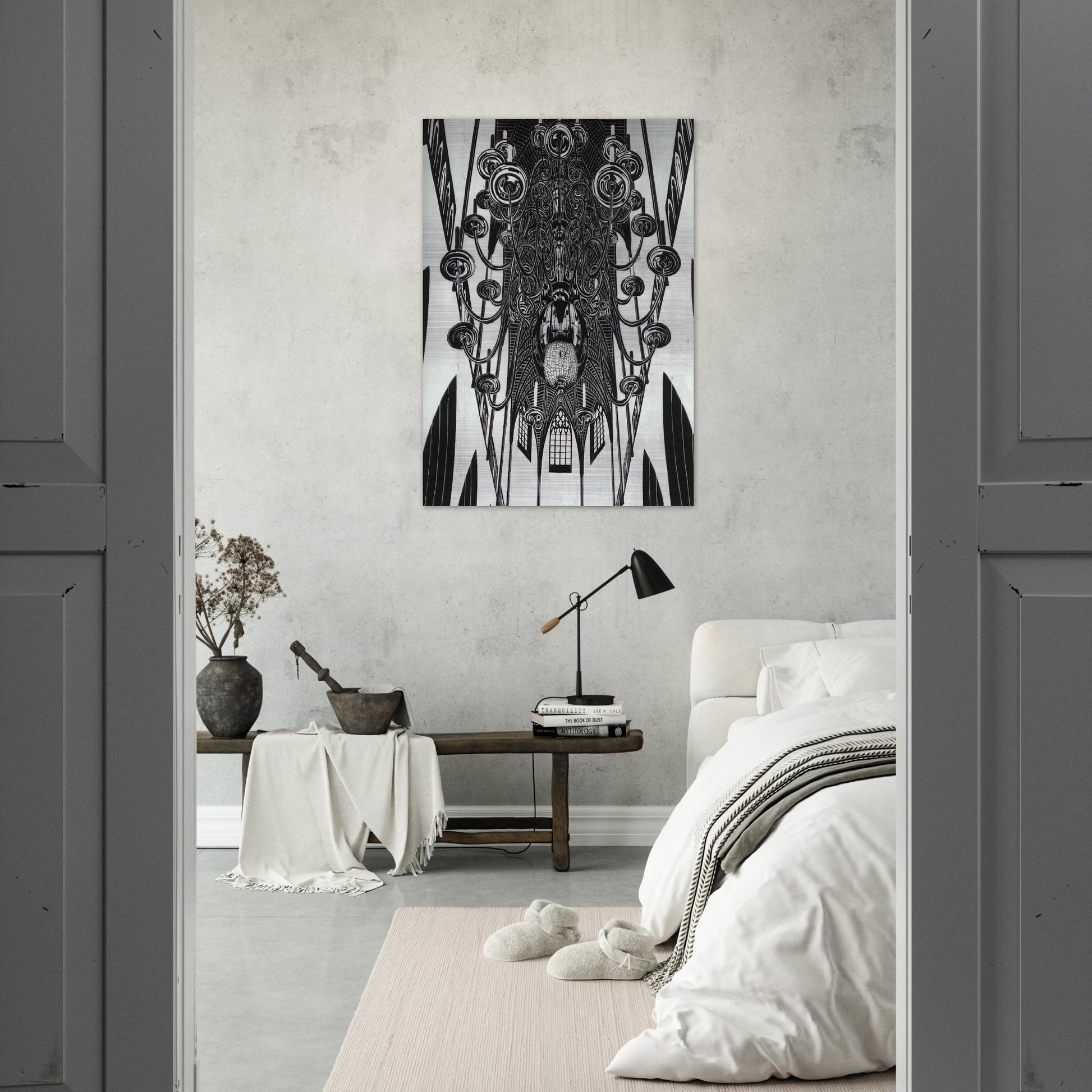 ESCHER (2) - MC Escher Brushed Aluminum Print - 70x100 cm / 28x40 inches | MC Escher Aluminum Print | MC Escher Prints