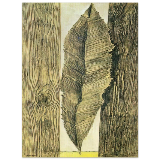 Max Ernst - Leaf customs Fine Art Poster - Default Title