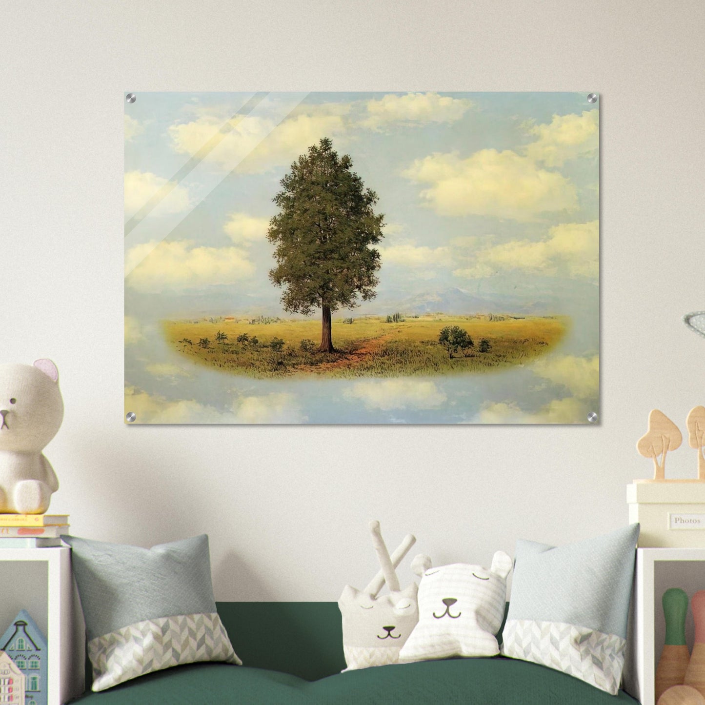 TERRITORY 1957 - Rene Magritte Acrylic Print - 70x100 cm / 28x40″ inches