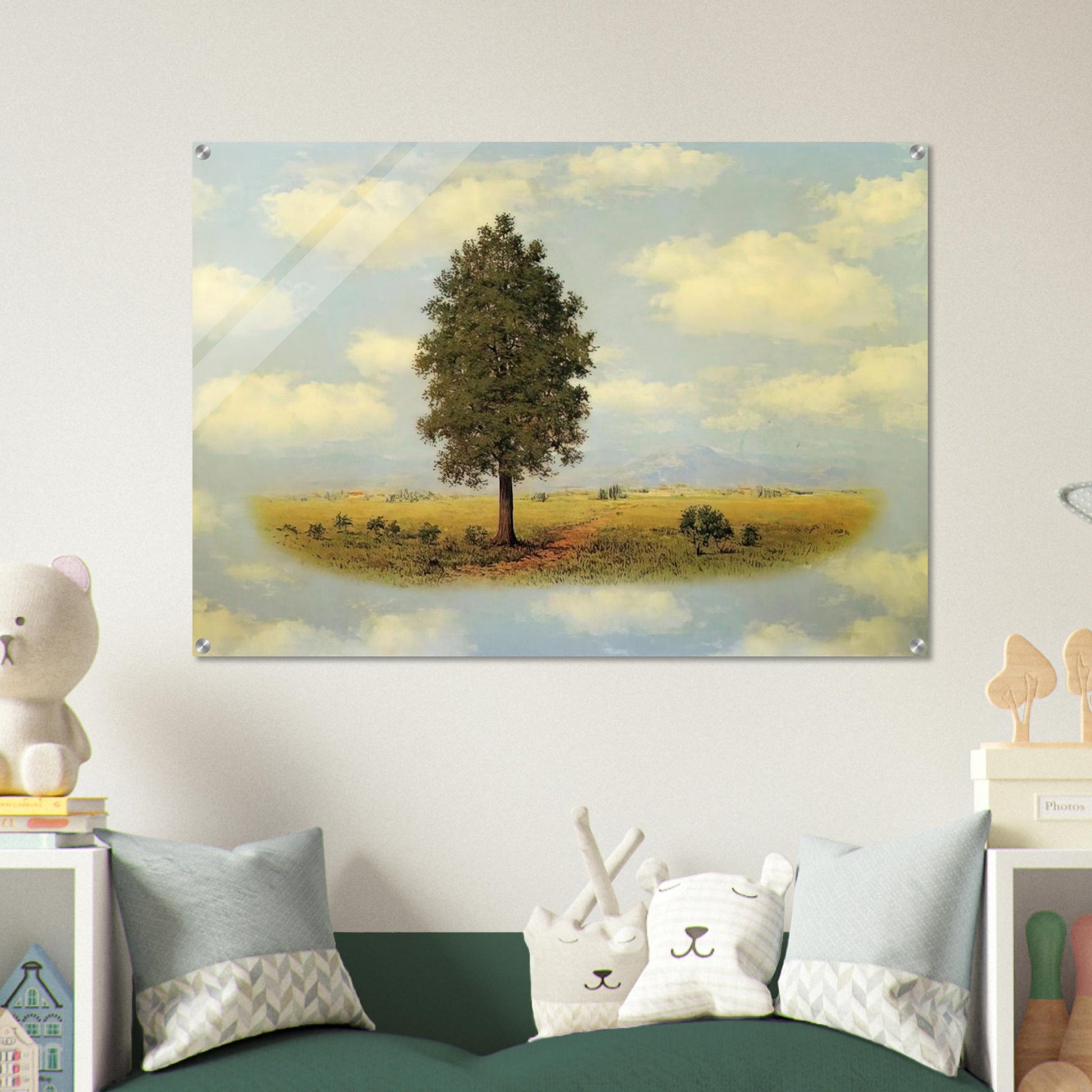 TERRITORY 1957 - Rene Magritte Acrylic Print - 70x100 cm / 28x40″ inches