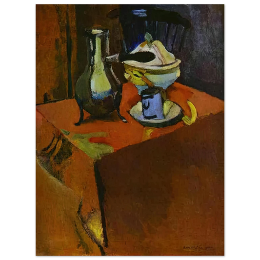 Henri Matisse - DISHES ON A TABLE 1900 Fine Art Poster - Default Title