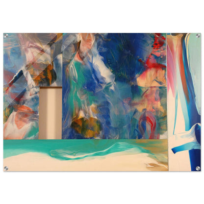 Icon - Sam Gilliam Acrylic Print - 70x100 cm / 28x40″ inches | Sam Gilliam Wall Art | Sam Gilliam Prints