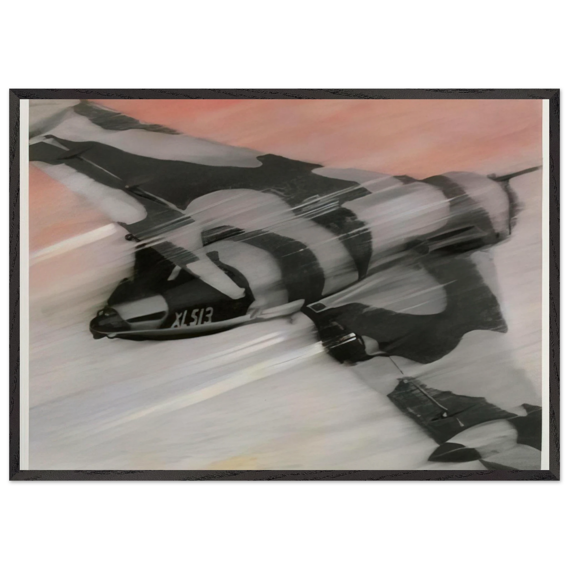 XL 513 1964 - Gerhard Richter Framed Art Print – Black Wooden Frame - Default Title - -Framed Art Print