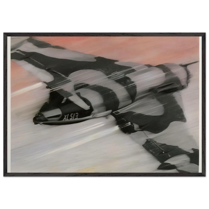 XL 513 1964 - Gerhard Richter 70x100 cm / 28x40 inches Framed Art Print – Black Wooden Frame