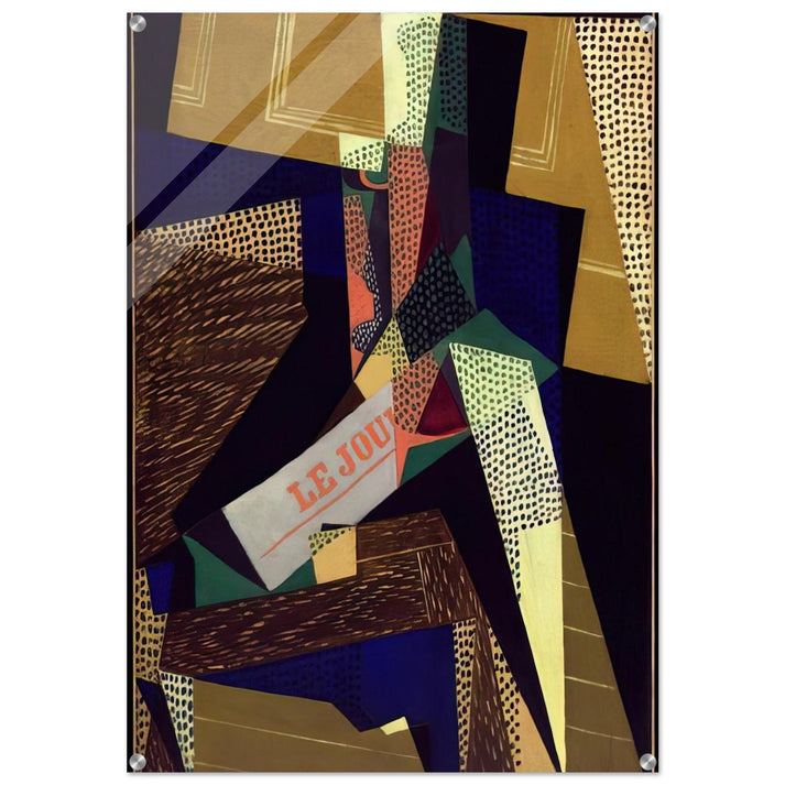 STILL LIFE 1916 - Juan Gris Acrylic Print - 70x100 cm / 28x40″ inches | Juan Gris Wall Art | Juan Gris Prints