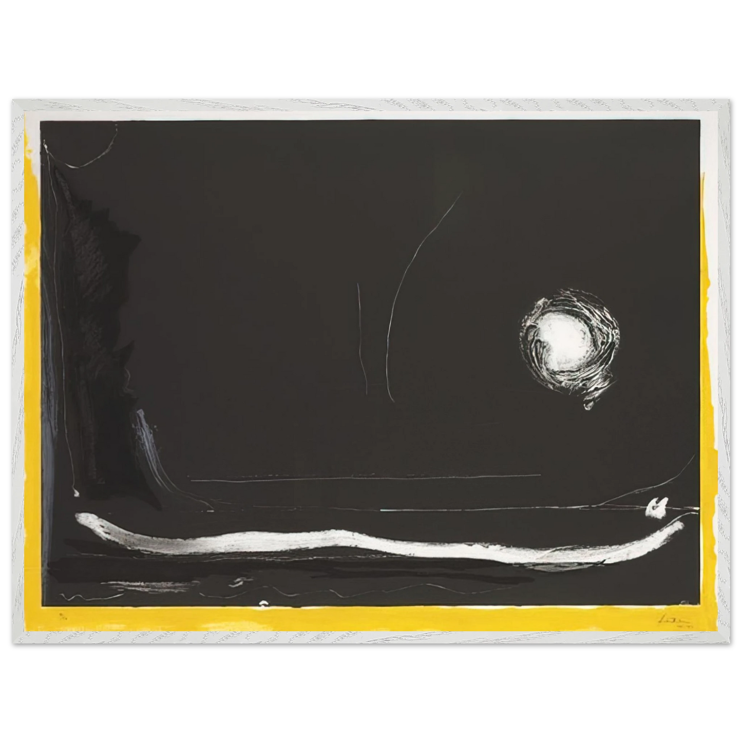 Helen Frankenthaler - Yellow Jack - 1985 Wall art - 15x20 cm / 6x8 Inches - Fine Art Poster - -