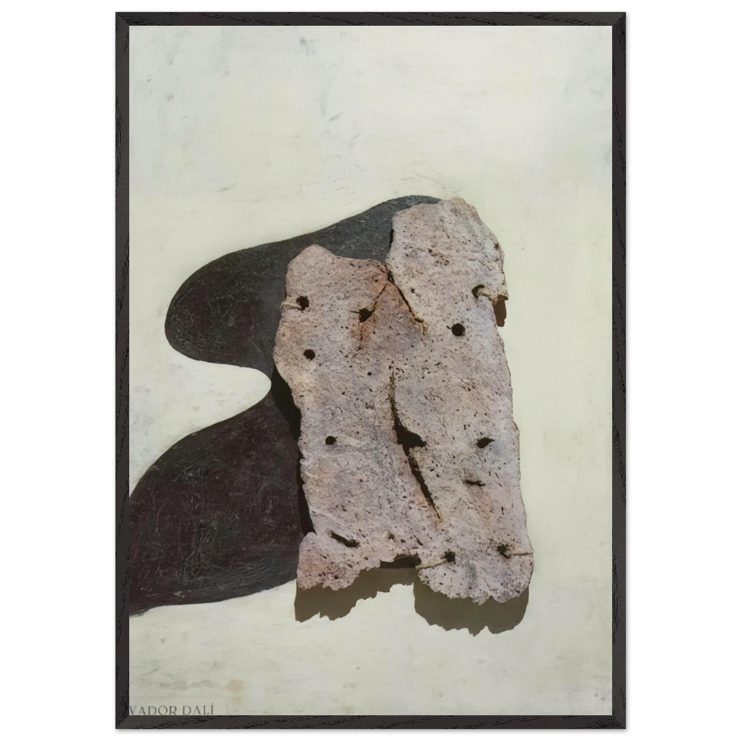 FEMALE NUDE - Salvador Dali Framed Art Print – Black Wooden Frame - Default Title - -Framed Art Print