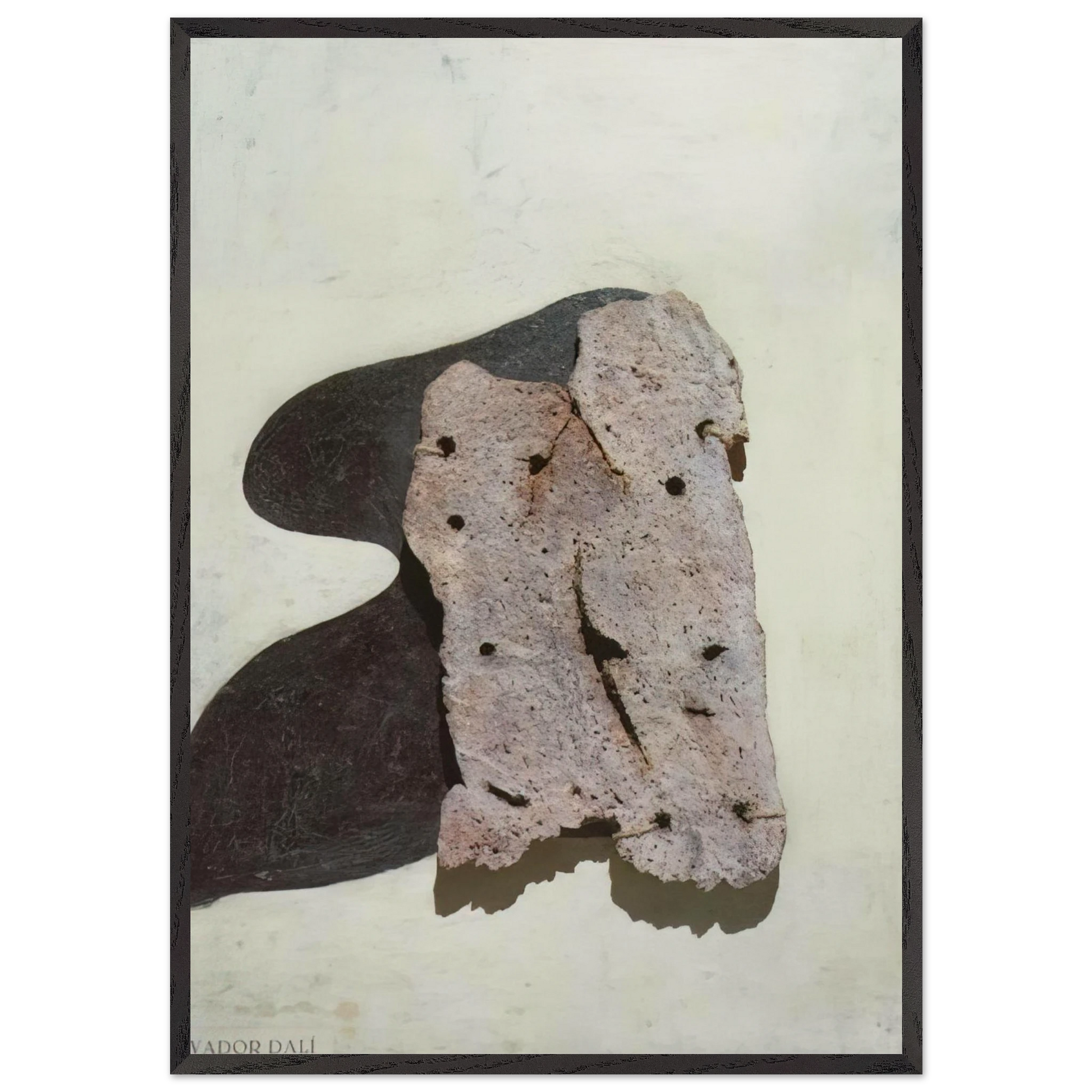 FEMALE NUDE - Salvador Dali Framed Art Print – Black Wooden Frame - Default Title - -Framed Art Print