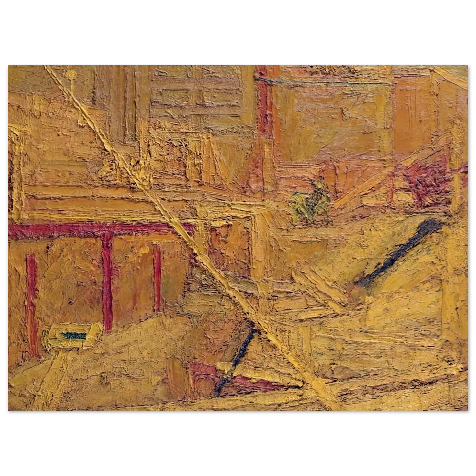 Frank Auerbach - MAPLES DEMO Fine Art Poster - Default Title