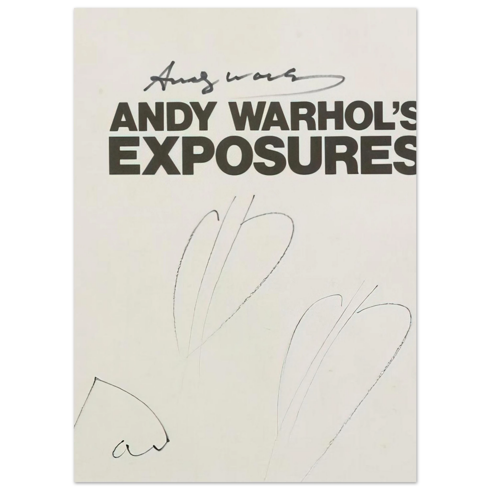 Andy Warhol - Butterfly Hearths  Andy Warhol's Exposures  Fine Art Poster - 40x60 cm / 16x24 inches