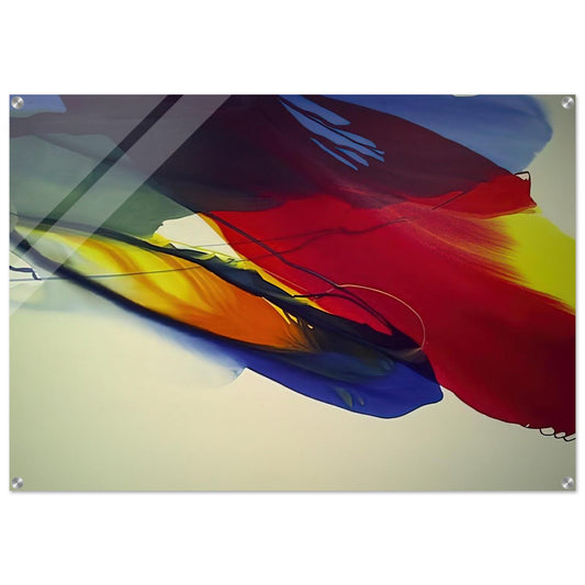 Phenomena Point Swing and Flank - 1964 - Paul Jenkins Acrylic Print - 70x100 cm / 28x40″ inches