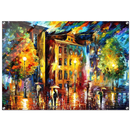 Leonid Afremov - Leonid Afremov Acrylic Print - 70x100 cm / 28x40″ inches | Leonid Afremov Wall Art | Leonid Afremov Prints
