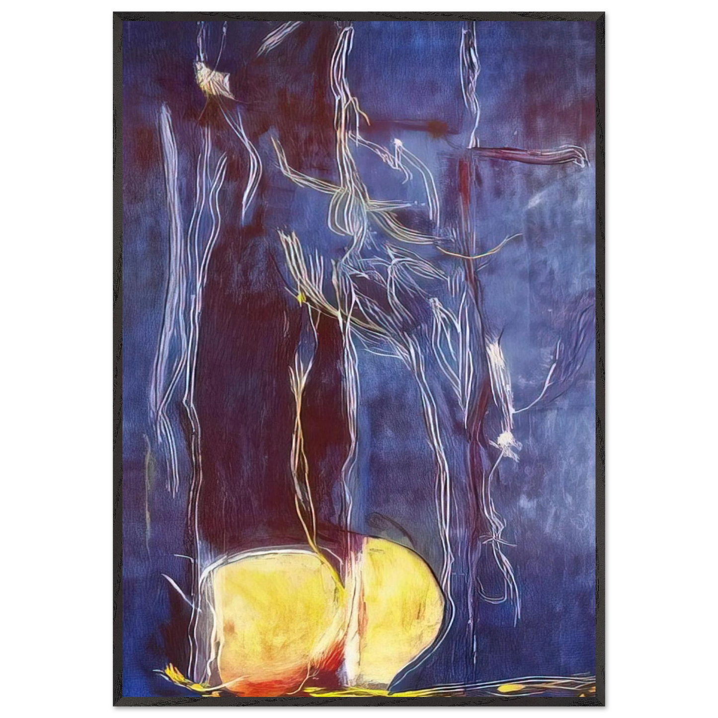 Helen Frankenthaler - All About Blue - 1994 Wall art - 30x40 cm / 12x16 inches - Fine Art Poster - -