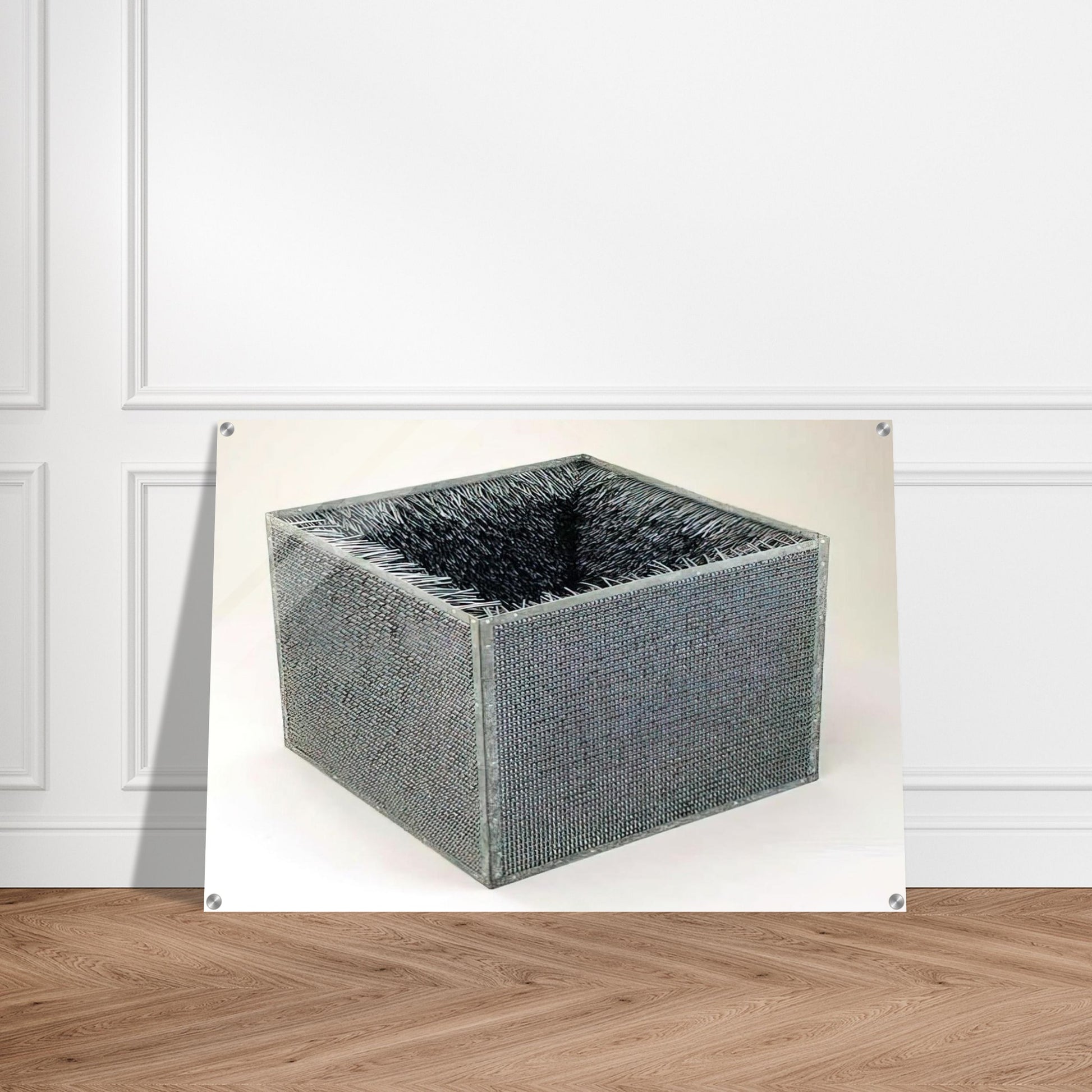 ACCESSION II 1968 - Eva Hesse Acrylic Print - 70x100 cm / 28x40″ inches | Eva Hesse Wall Art | Eva Hesse Prints