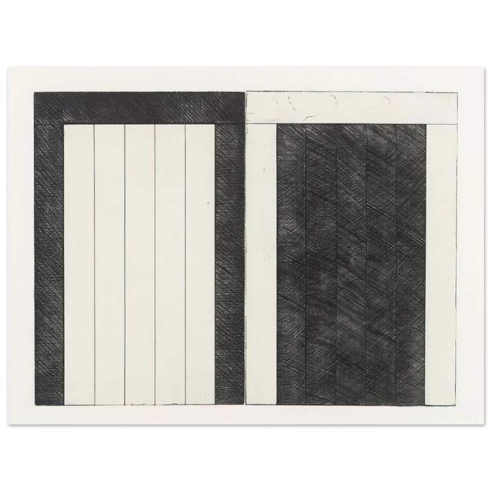 Brice Marden - For Caroline - 1977  75x100 cm / 30x40inches Fine Art Poster