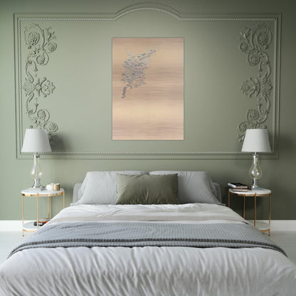 Development TK Como - 1970 - Robert Goodnough Brushed Aluminum Print - 70x100 cm / 28x40 inches | Robert Goodnough Aluminum Print | Robert Goodnough Prints