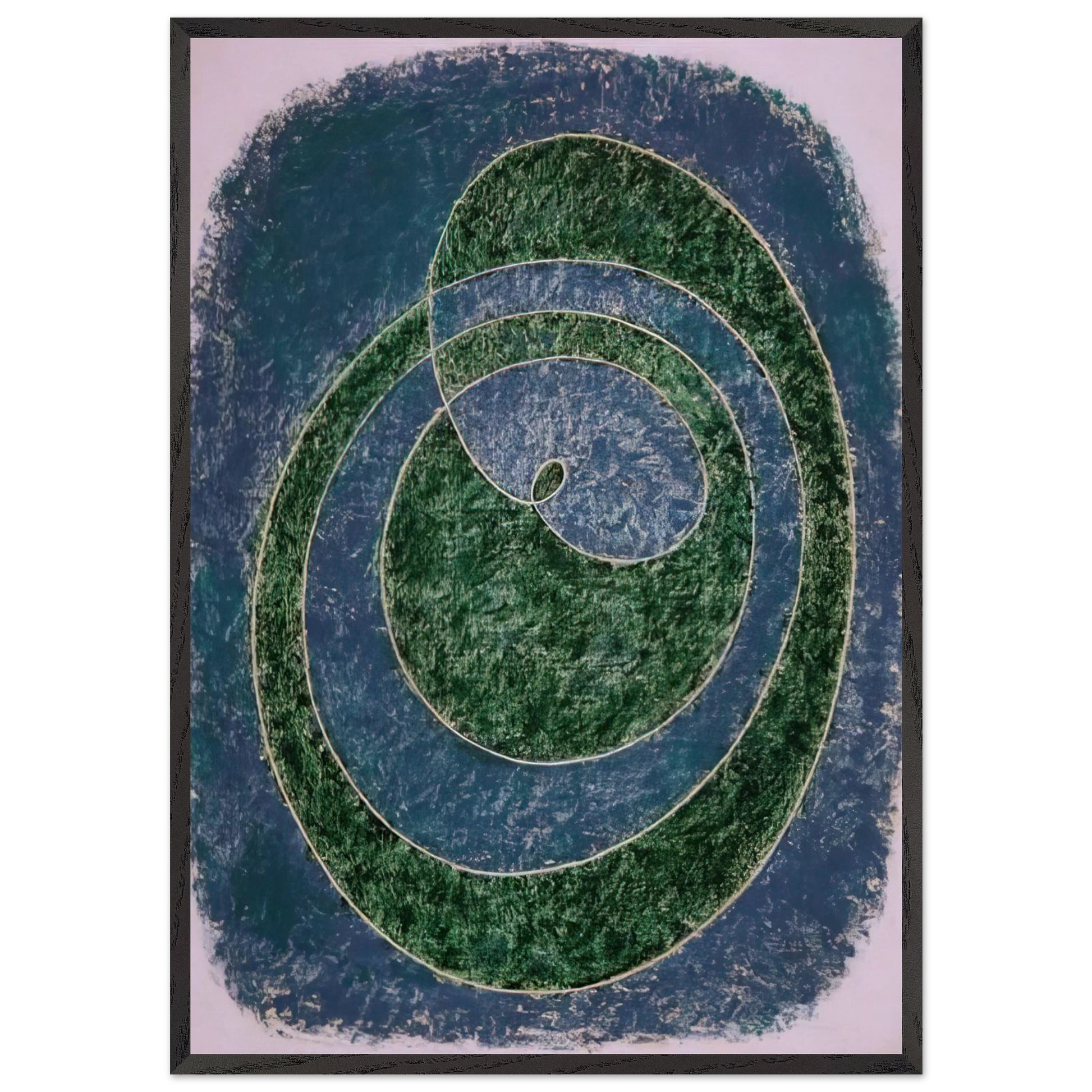 PROTO FORM B 1938 - Josef Albers Framed Art Print – Black Wooden Frame - Default Title - -Framed Art Print