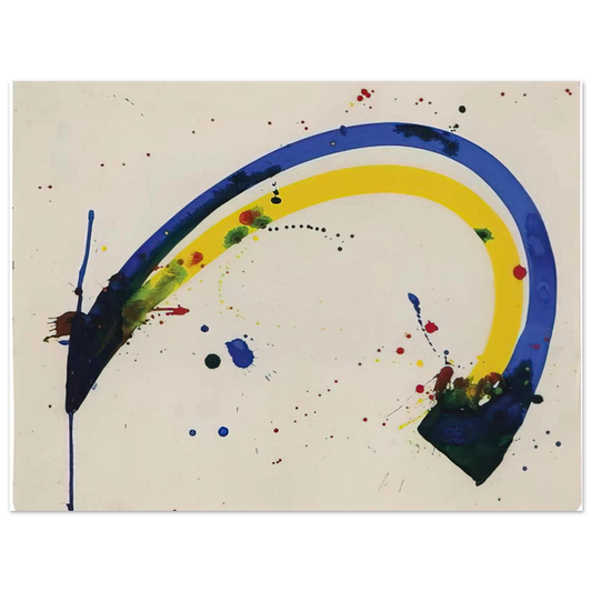 Sam Francis - Untitled  SF66-006  Fine Art Poster - Default Title