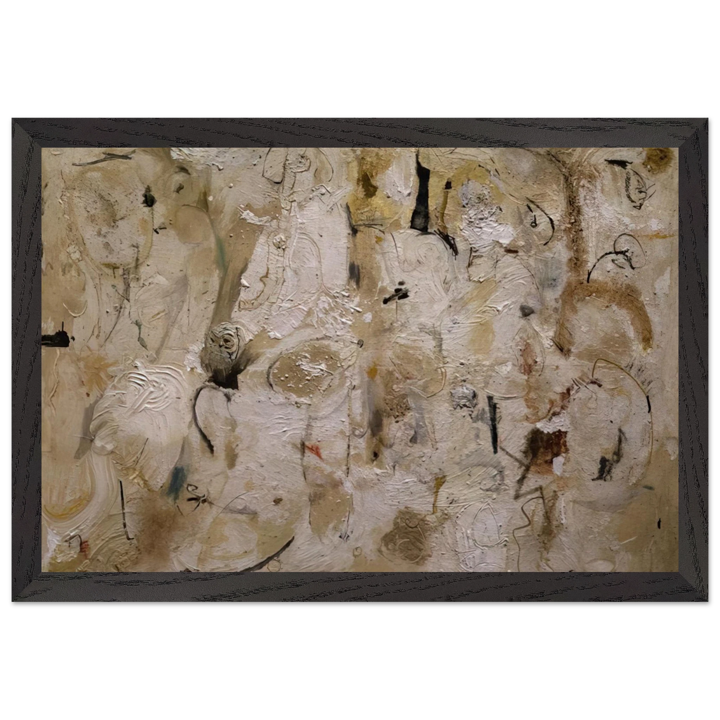 Helen Frankenthaler - Painted on 21st Street - 1951 Wall art - 50x70 cm / 20x28 inches - Fine Art Poster - -
