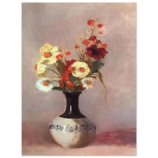 Odilon Redon - VASE OF FLOWERS 9 Fine Art Poster - Default Title