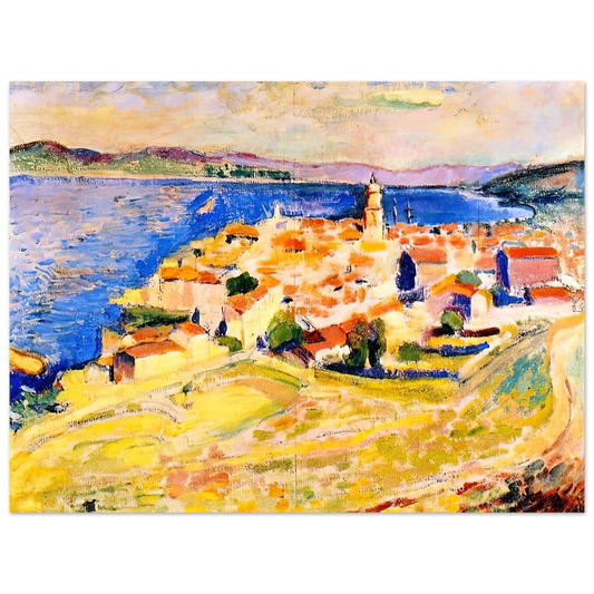 Henri Matisse - VIEW OF SAINT TROPEZ 1904 Fine Art Poster - Default Title