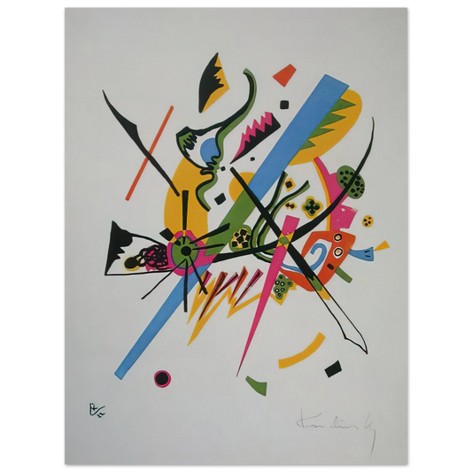 Wassily Kandinsky - SMALL WORLDS 1922 Fine Art Poster - Default Title