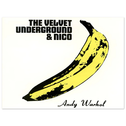 Andy Warhol - Velvet Underground & Nico Fine Art Poster - 13x18 cm / 5x7 inches