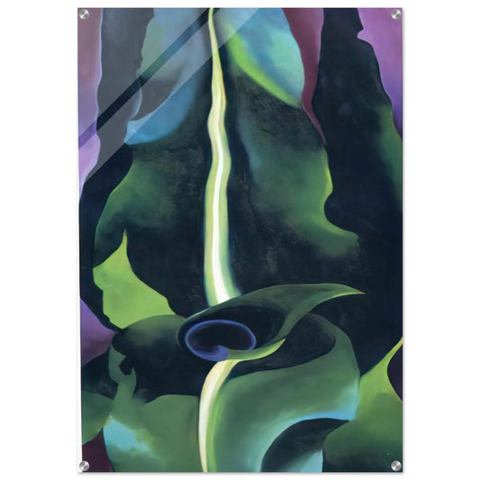 Corn, Dark I - Georgia O'Keeffe Acrylic Print - 70x100 cm / 28x40″ inches