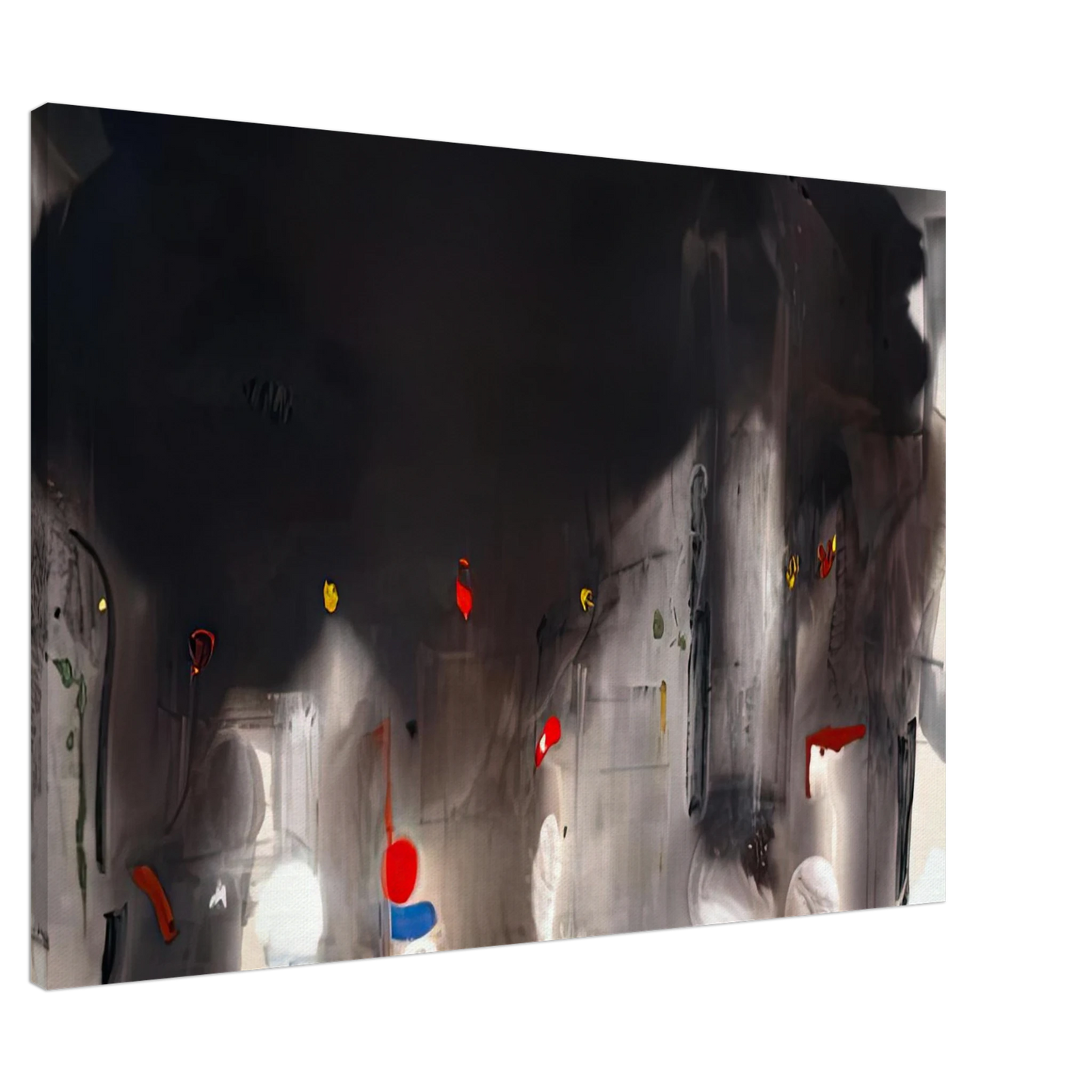 Helen Frankenthaler - Casanova, 1988- Wall Art - 30x40 cm / 12x16 inches - Premium Wooden Framed Poster With Fine Art Paper - Wood frame
