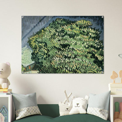 Chestnut Trees in Blossom - Vincent van Gogh Acrylic Print - 70x100 cm / 28x40″ inches