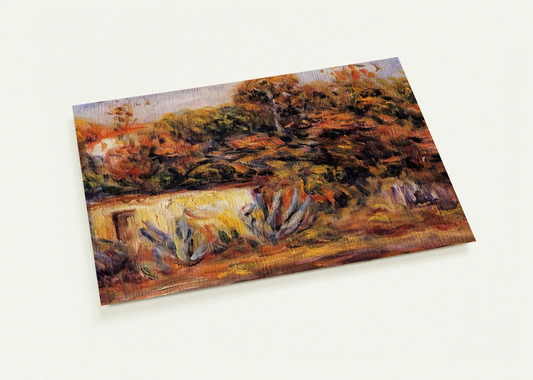Cabin with Aloe Plants By Pierre-Auguste Renoir Pack of 10 Post Cards | Pierre-Auguste Renoir Post Cards | A6 (10.5 x 14.8 cm) - 4.1 x 5.8 inches