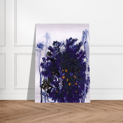 Moreton Bay Fig and Palm Trees - figurative - Brett Whiteley Brushed Aluminum Print - 70x100 cm / 28x40 inches | Brett Whiteley Aluminum Print | Brett Whiteley Prints