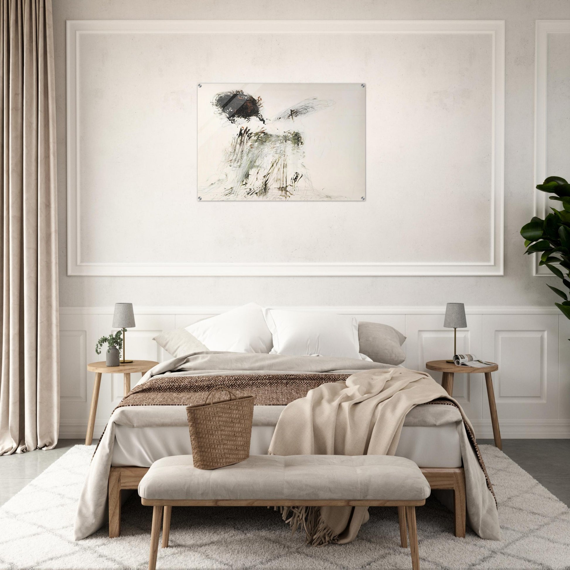 Ides of March - Cy Twombly Acrylic Print - 70x100 cm / 28x40″ inches | Cy Twombly Wall Art | Cy Twombly Prints