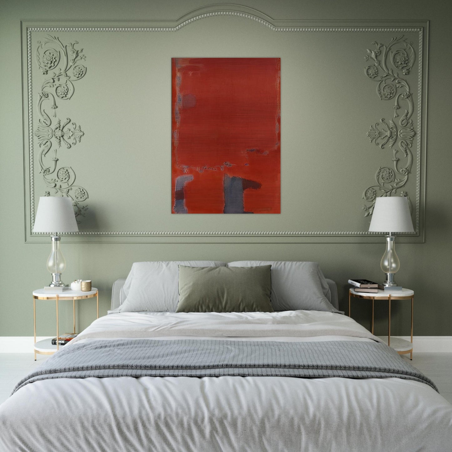 No. 21 - c.1949  New York , United States - Mark Rothko Brushed Aluminum Print - 70x100 cm / 28x40 inches | Mark Rothko Aluminum Print | Mark Rothko Prints