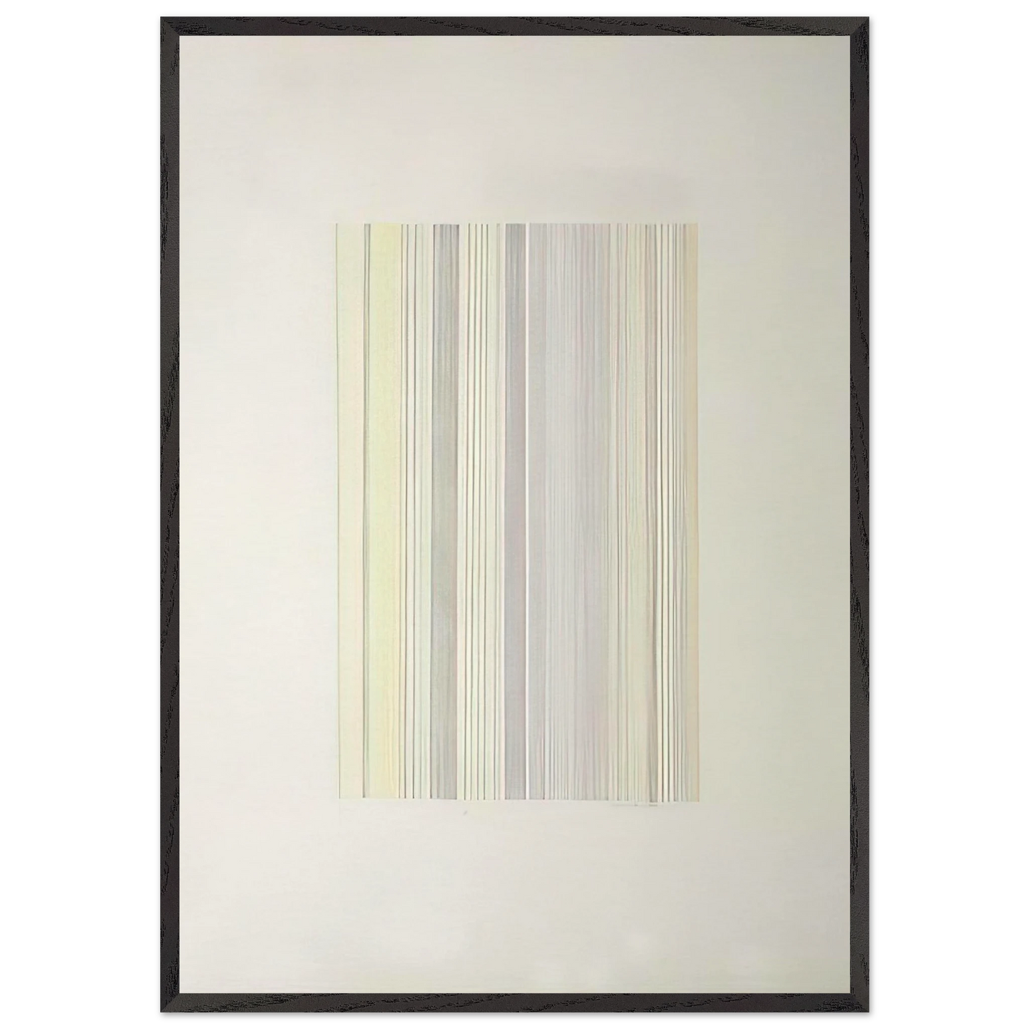 Checkmate - 1973 - Gene Davis Framed Art Print – Black Wooden Frame - Default Title - -Framed Art Print