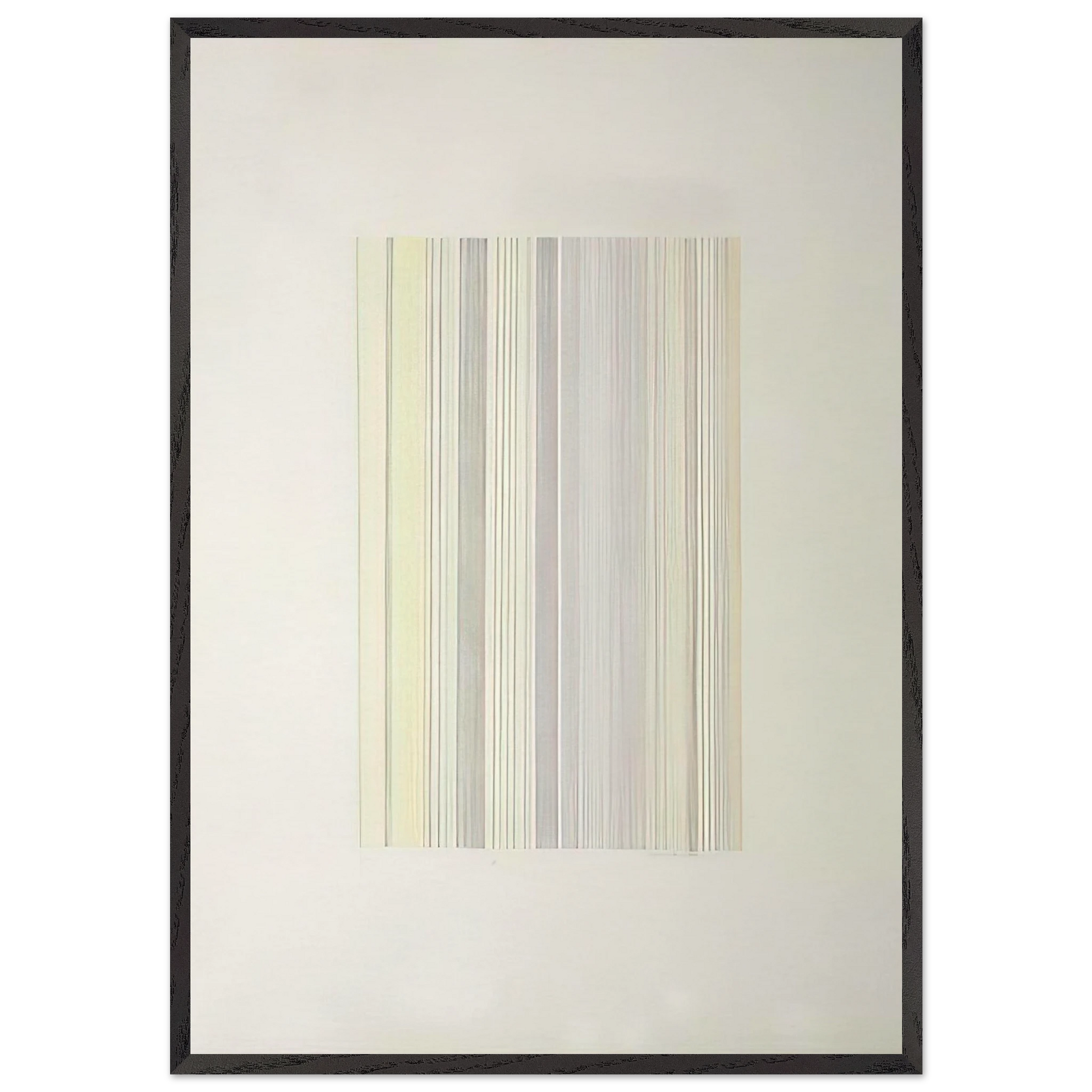 Checkmate - 1973 - Gene Davis Framed Art Print – Black Wooden Frame - Default Title - -Framed Art Print